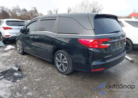 2023 Honda Odyssey Touring из США, поврежденный, VIN 5FNRL6H8XPB009411